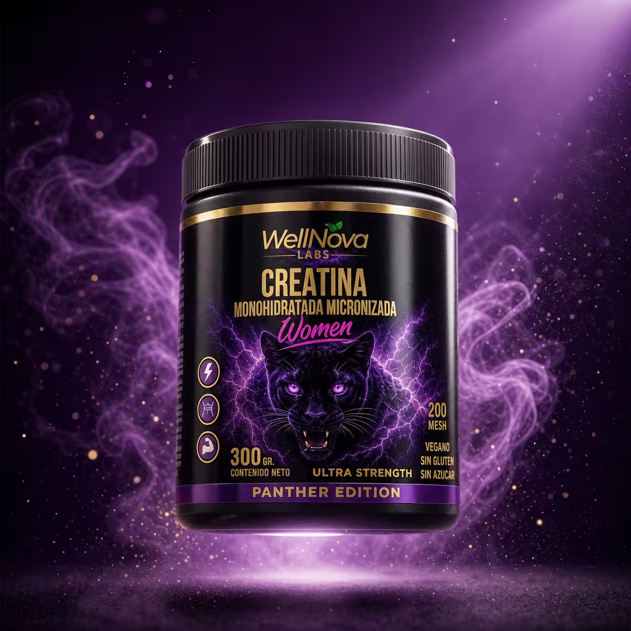 Creatina Monohidratada – Fuerza y Energía Femenina