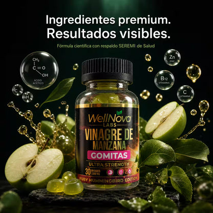 Vinagre de Manzana en Gomitas – Metabolismo y Energía