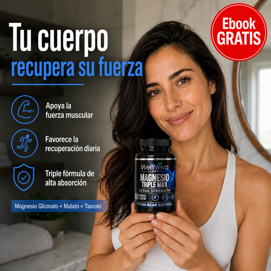 Magnesium Max | Triple Fuerza – Glicinato + Malato + Taurato