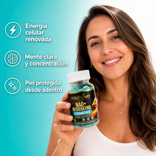 NAD+ y Resveratrol – Energía y Longevidad